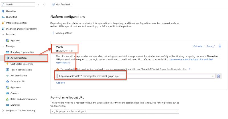 SharePoint REST service API/app_registration_redirect_url.png