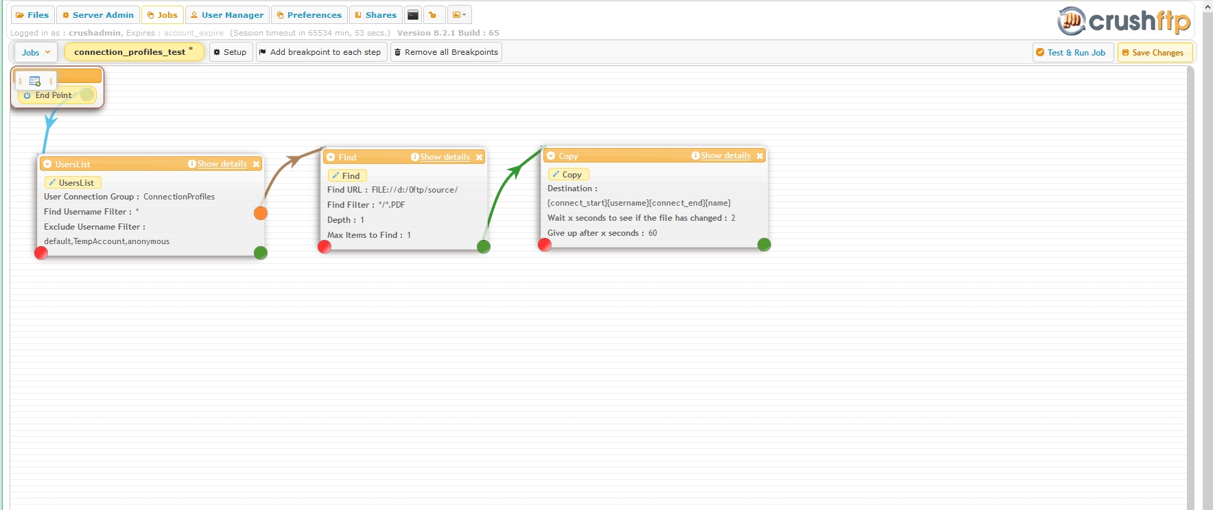 User Connection Group Reference in job/Connection_profile_job.png